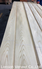 OEM White Ash Wood Veneer Crown Cut 0,45mm Δυνατότητα 2500m+ μήκος